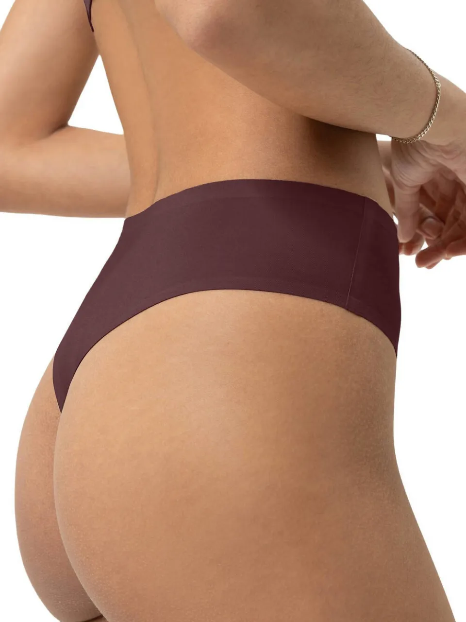 Mey Simply Better Invisibles string donkerbruin, foto 6