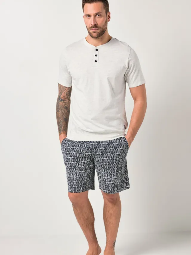 JP1880 Bauchfit pyjama ecru