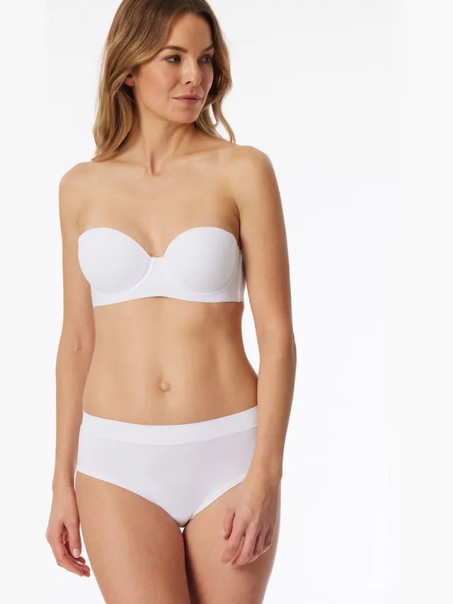 Schiesser Bügel-BH Bandeau mit Schale - Unique Micro wit