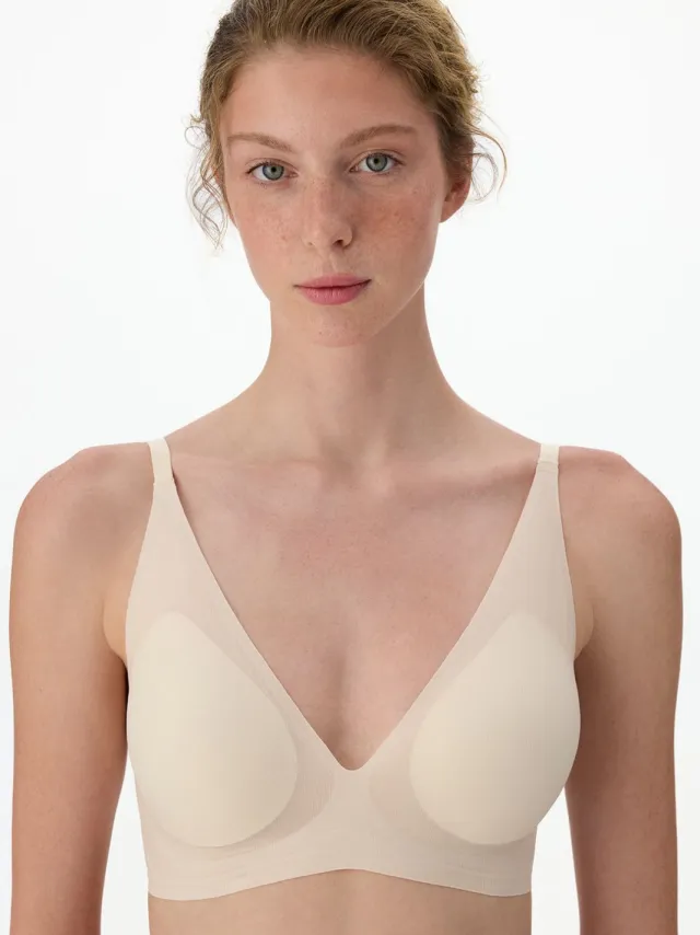 Penti Jersey Bralette Bh Beige