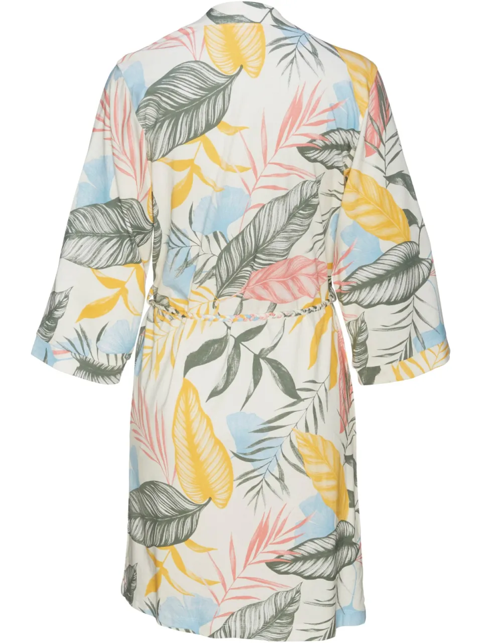 kimono bedrukt wit, foto 2