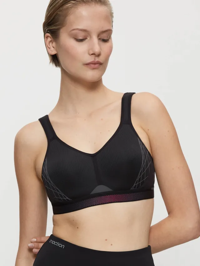 Triumph Triaction Cardio Cloud sportbeha zwart, foto 4