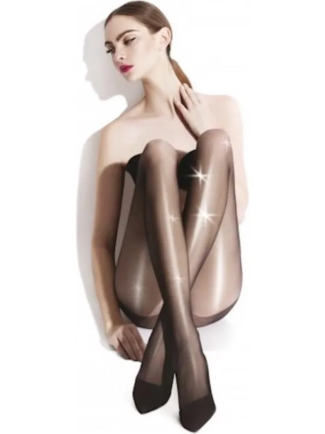 Fiore classic 15 den super glans panty maat S (beige)