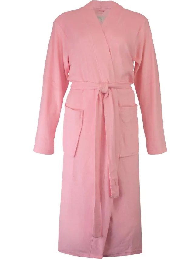 Tenderness Dames Badjas - Kimono - Kamerjas - Roze