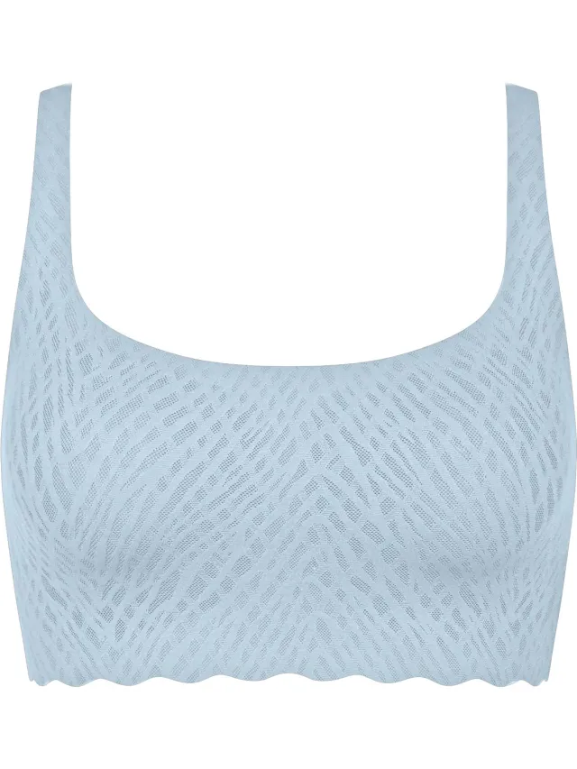 Sloggi Women ZERO Feel Bliss Top - bralette - lichtblauw