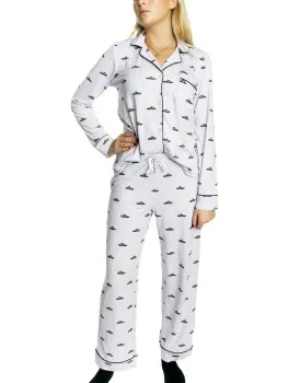 Dkny The Wishlist Top and Pant Pj Set Versch.kleure/Patroon,Blauw,Rood
