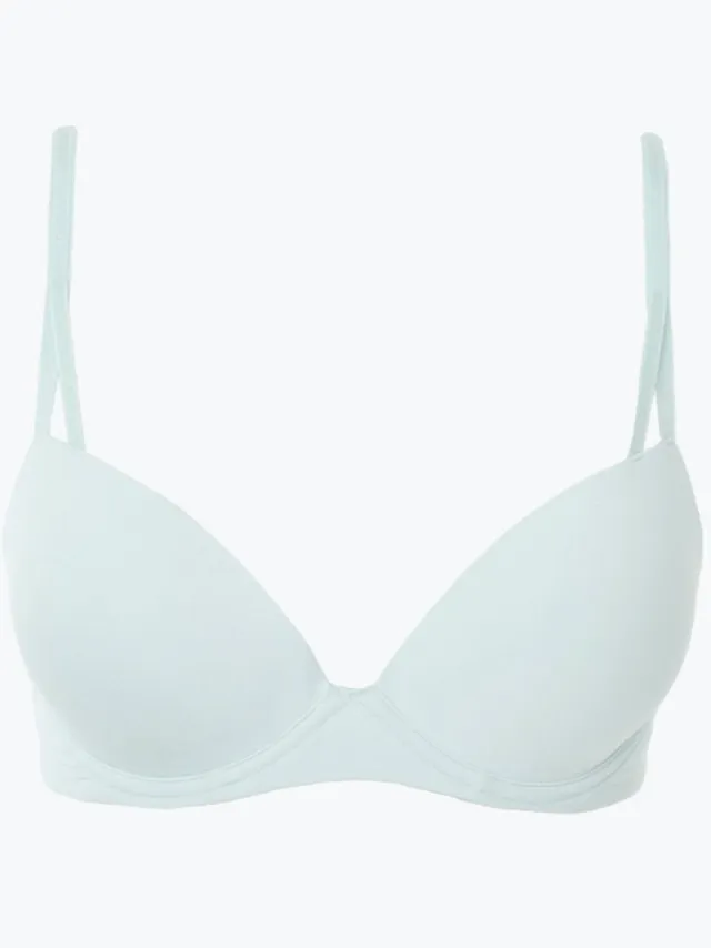 Calvin Klein Dames Beha - Groen - Gewatteerd