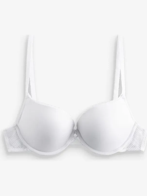 Next Dames - Diepuitgesneden triple boost push-upbeha A-DD - Wit White