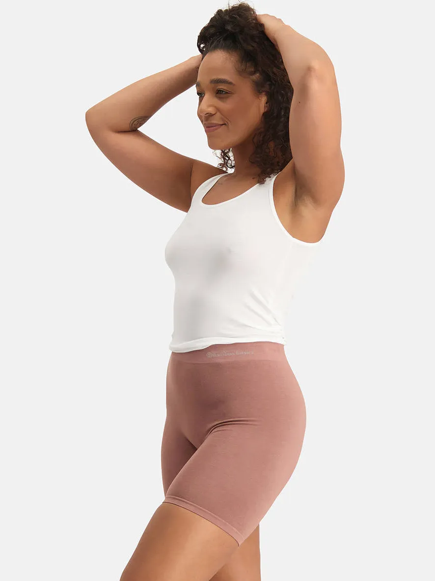 Bamboo Basics Suze biker short lichtbruin, foto 2