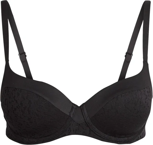Chantelle Norah - T-Shirt BH - Bedekkend - Soft Feel - ZWART