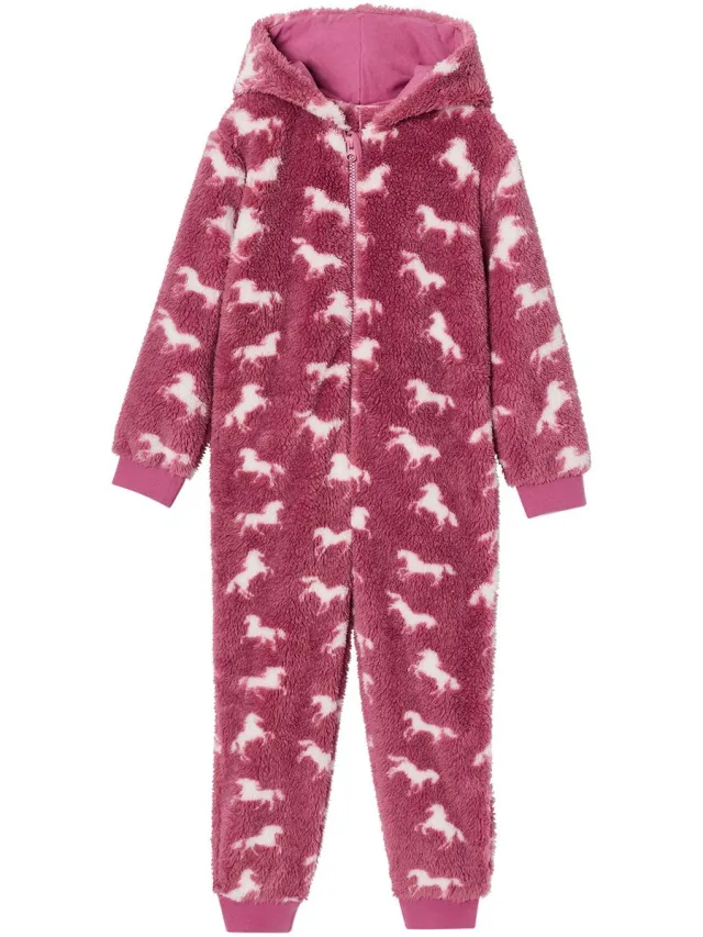 vertbaudet Meisjespyjama met unicornprint zachtpaars