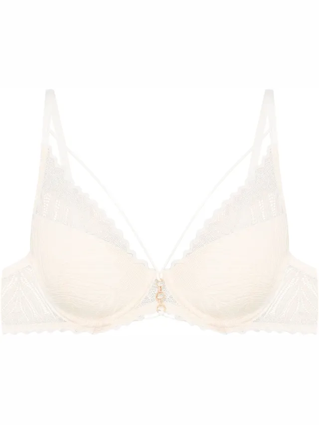 ESOTIQ Onika - Push-upbeha - Beige - Kanten cups - Push-upvulling