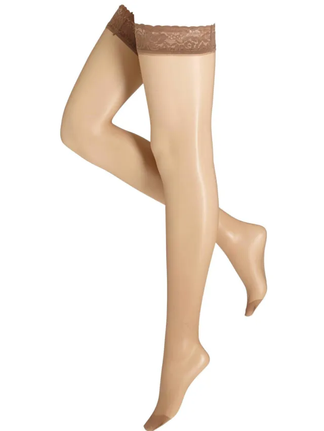 Oroblu hold up kousen Chic 15 denier hazel, foto 2
