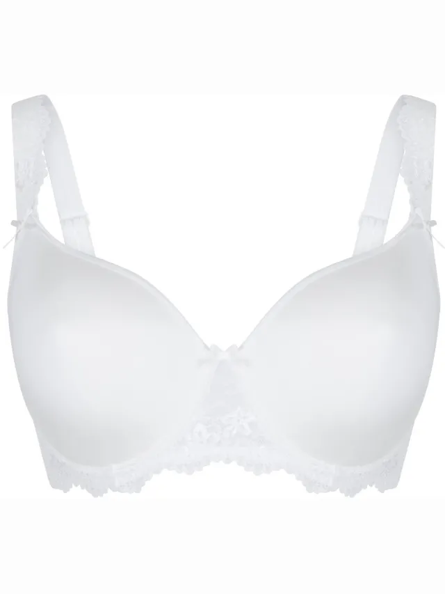 LingaDore DAILY T-Shirt BH - Plus Size Ivoor