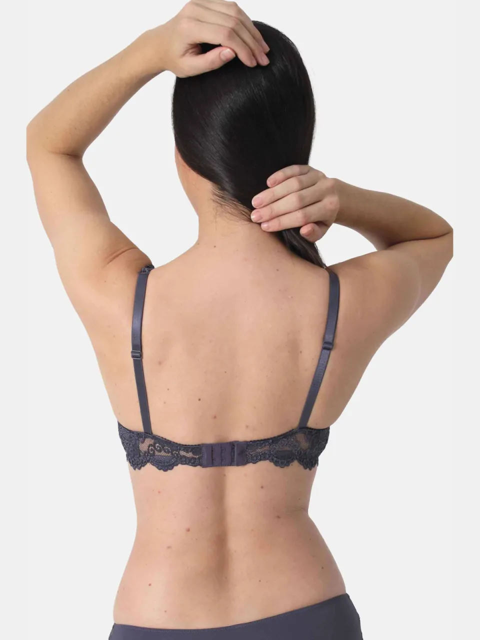Sassa Mode Classic Lace beugel-bh donkergrijs, foto 4