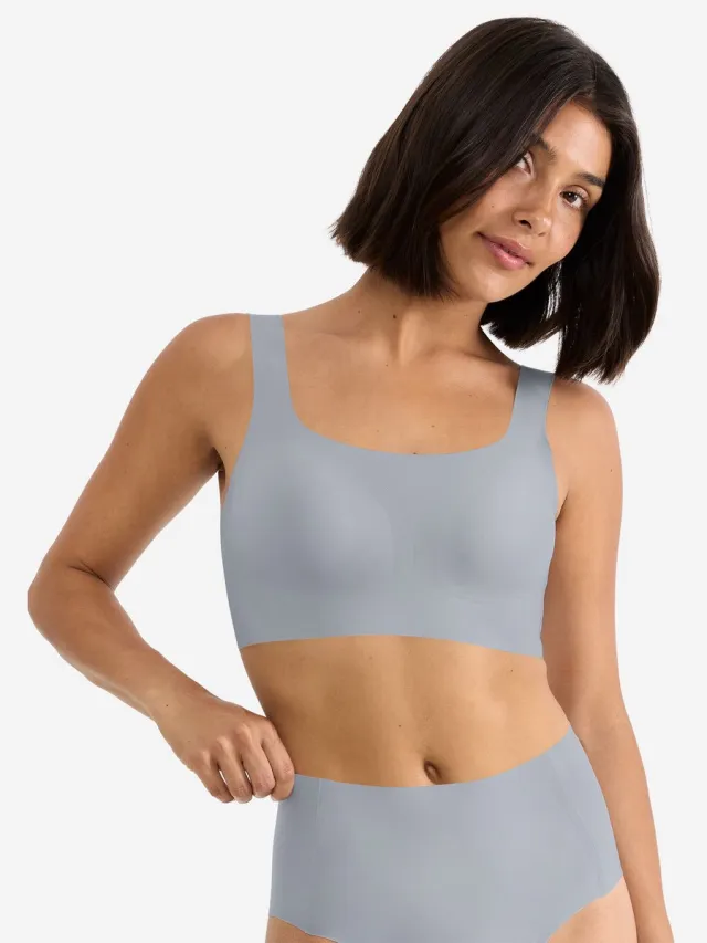 Sloggi Bustier Blue ZERO Feel 20 Grijs