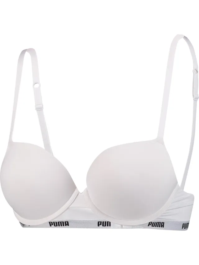 Puma T-shirt Bra 1P - Beugel bh - A75 - Wit