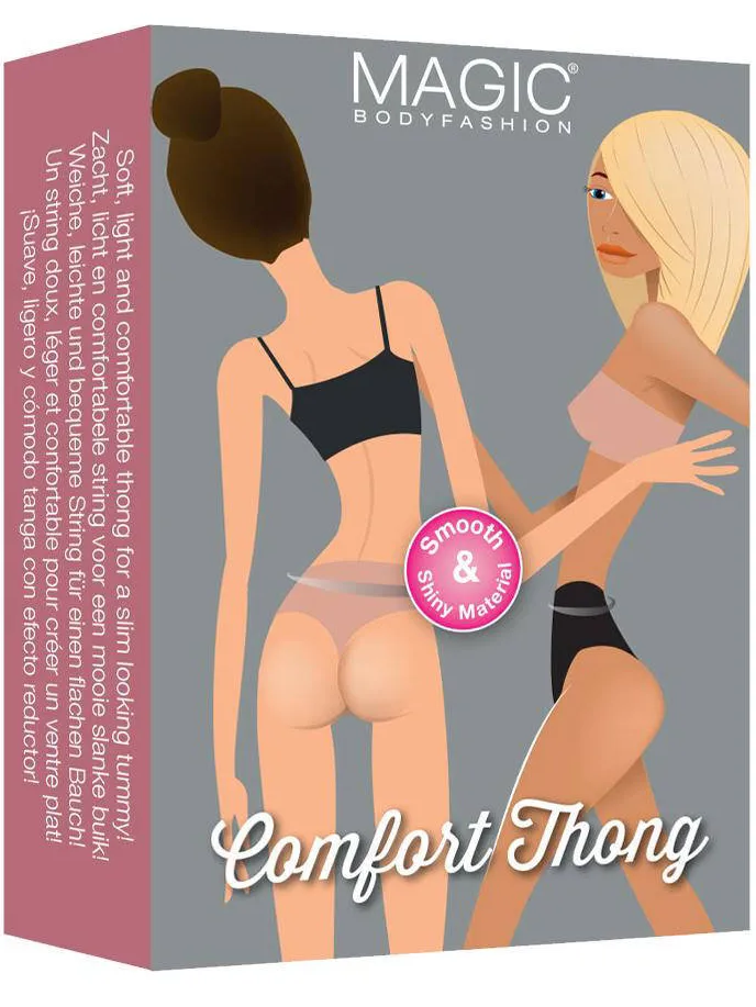 MAGIC Bodyfashion medium corrigerende string Comfort zwart, foto 5