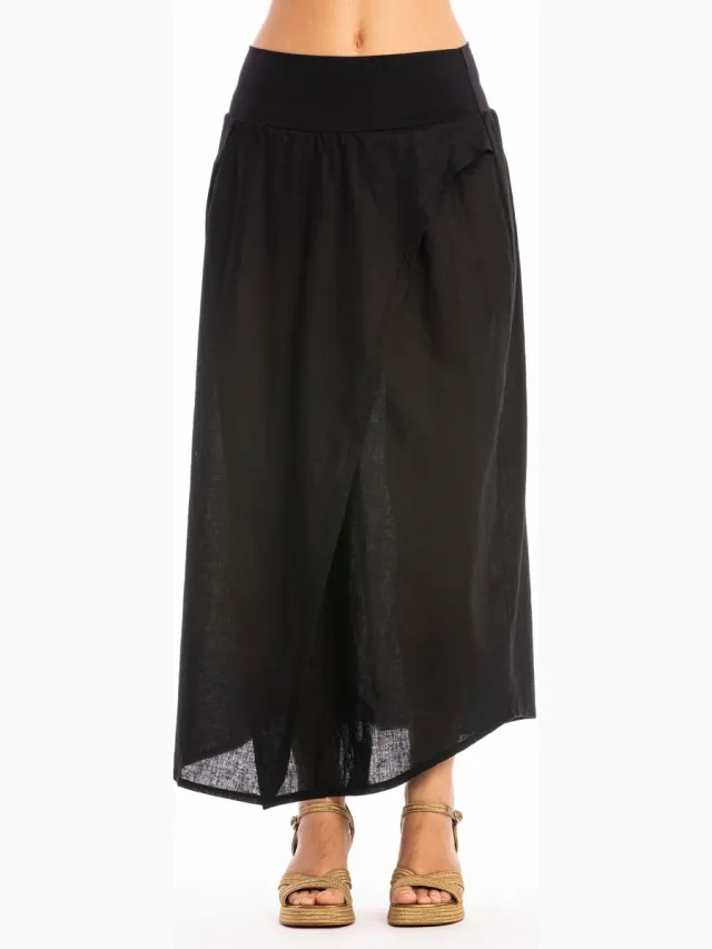 RAVENS VIEW IBIZA dames vegan Rok Lizzy Zwart