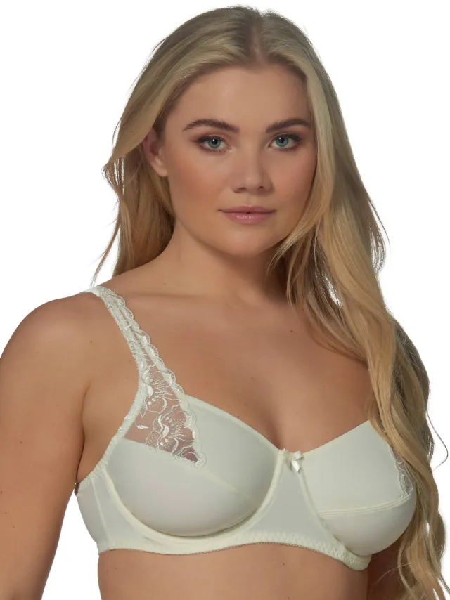 Elbrina Embroidery beugelbh champagne