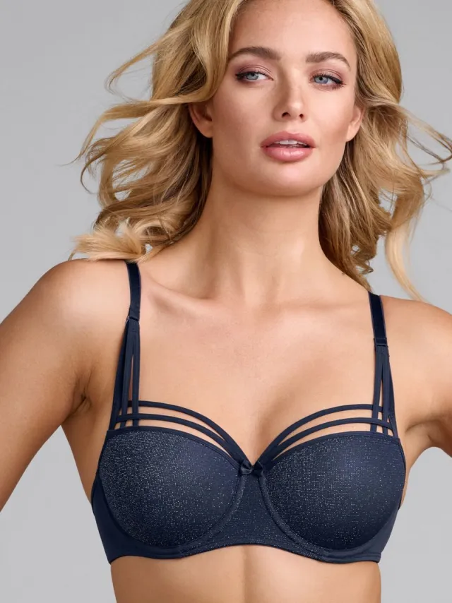 Marlies Dekkers Dame de Paris – BH Voorgevormd – 36850 – Sparkling Dark Blue - D75/90