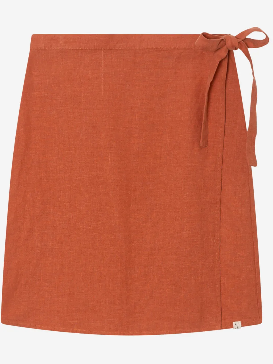 MATONA dames vegan Wikkelrok Rooibos Donkeroranje, foto 2