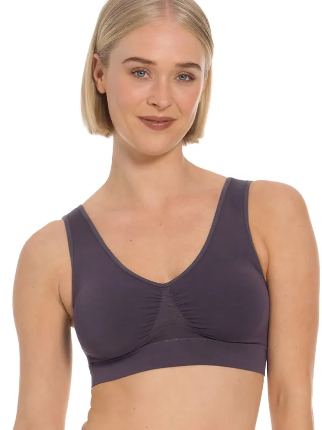 MAGIC Bodyfashion Dames Bamboo Comfort Bra Doppio Grijs