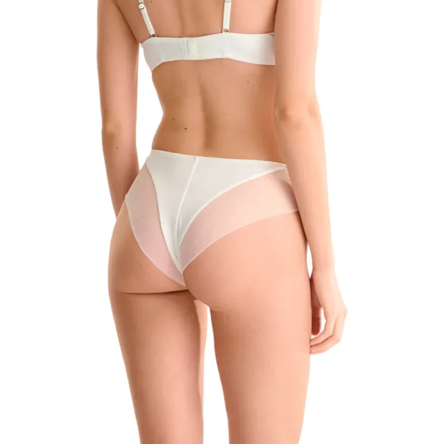 Lisca Shiny Secret italiaanse slip wit