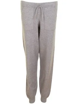 Missya Lazy Rib Pant Grijs