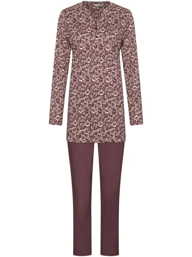 Pastunette Premium - Mystic - Pyjama - Katoen/Modal - Paars