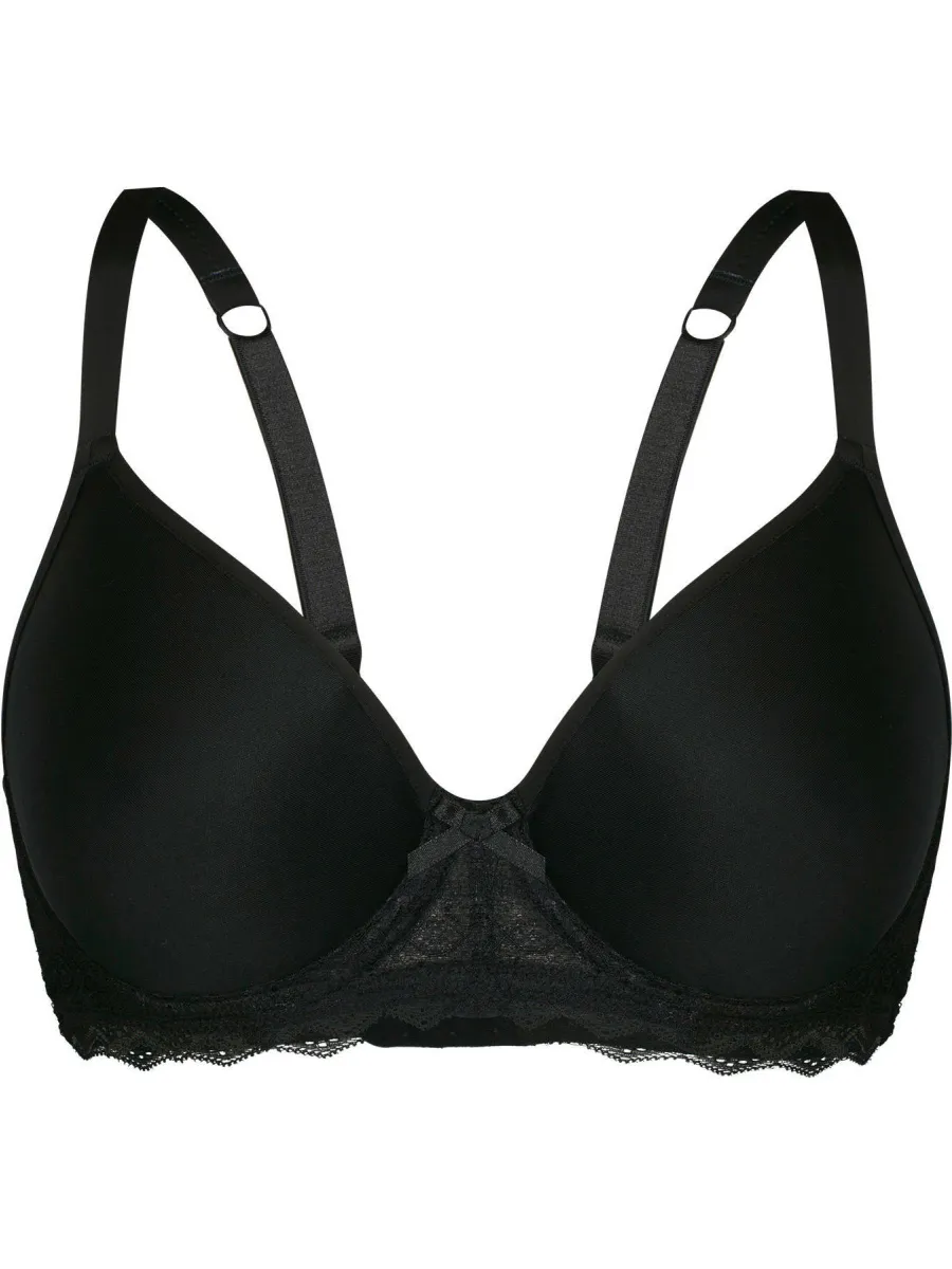 Sassa Mode Fancy Lace voorgevormde t-shirt-bh zwart, foto 2