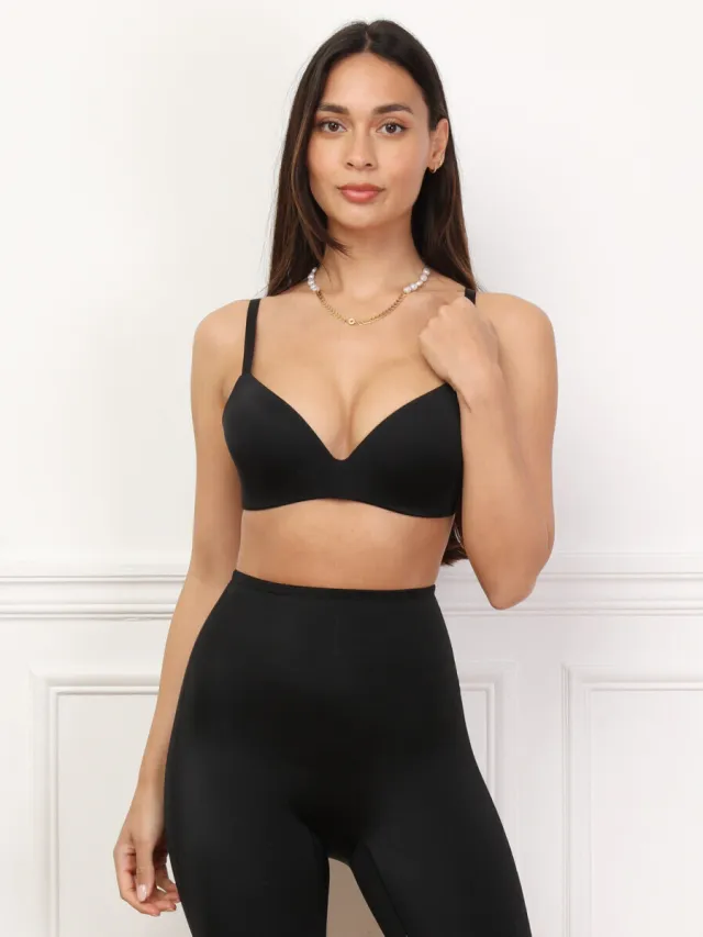 La Modeuse gewatteerde bh zwart