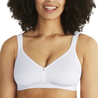 Swegmark Cotton Soft voorgevormde soft-bh wit