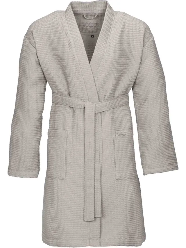 Vossen Badjas Rom pepplestone unisex