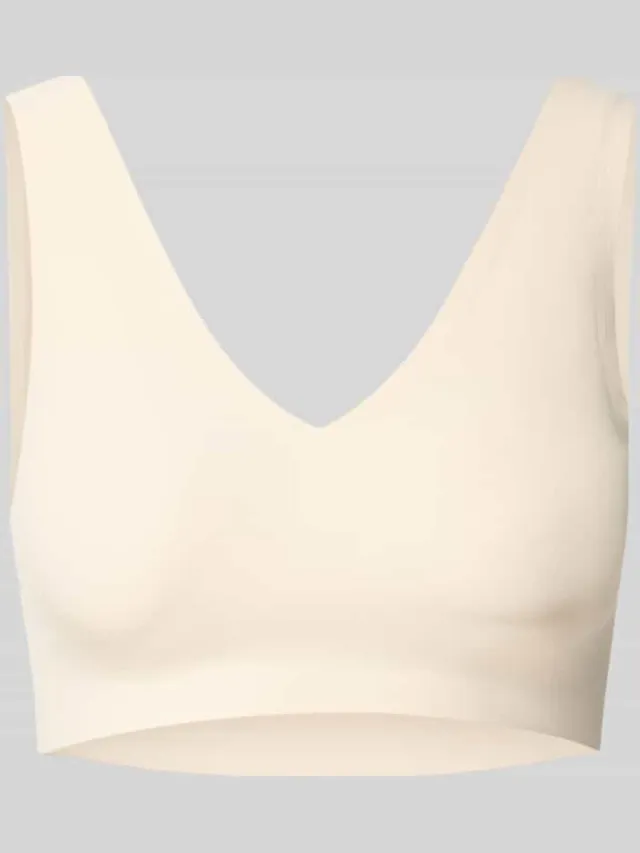 Dorina Bralette met V-hals en elastische band Beige