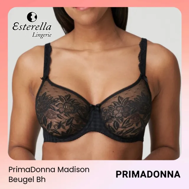 PrimaDonna Madison Beugel Bh 0262127 Zwart - maat EU 85G / FR
