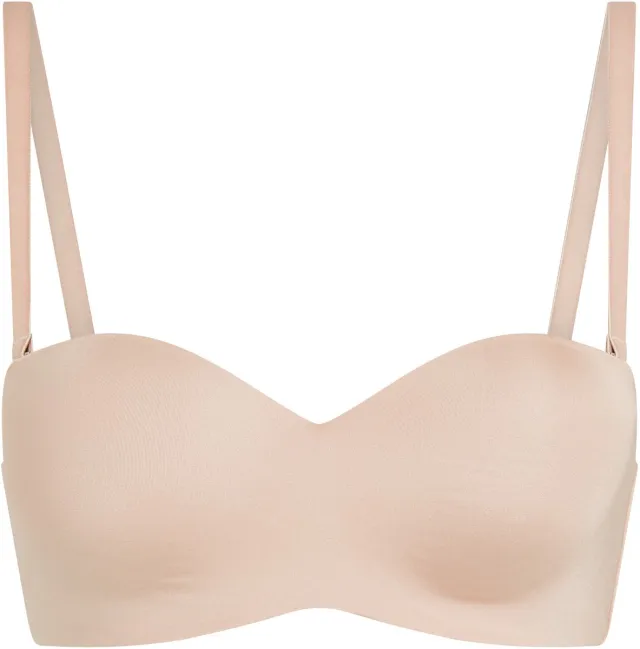 Hunkemöller Dames Lingerie Voorgevormde strapless beugel-bh Smooth - Beige