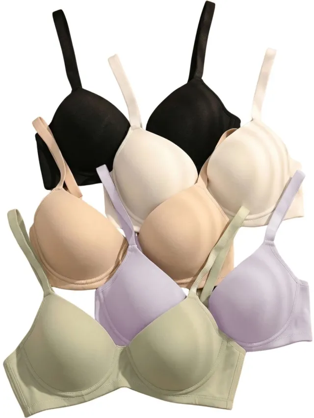 Currero BH Zonder Beugel - Strapless - Zonder Bandjes - Met Voorsluiting - Push-up Bh's - Comfort Beha - Comfortabel - Grote Sluiting - Veelkleurig - Cupmaat