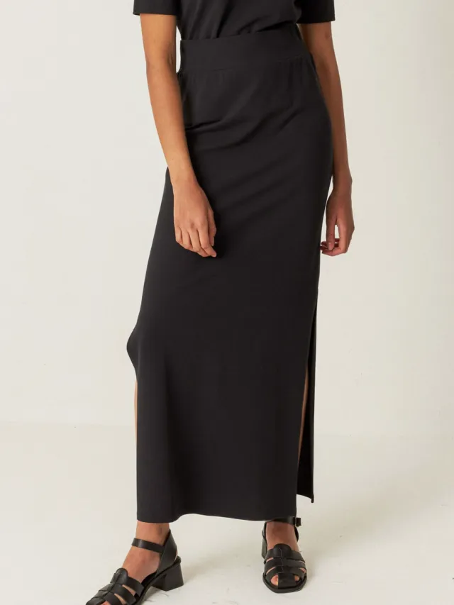 Skfk dames vegan Rok Aztu Zwart