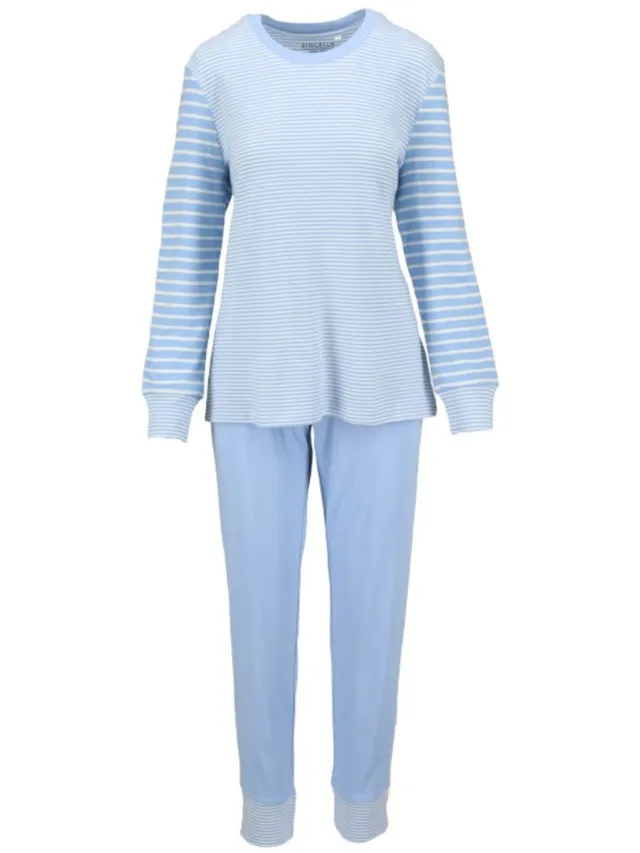Ringella Stylish stripes – Pyjama – 6511226 – Fjord Blauw –